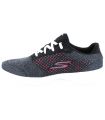 Zapatillas Running Mujer Skechers Go Walk 4 Exceed Gris Fucsia