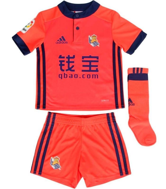 Real Sociedad Kit Segunda 2017/2018 - Equipaciones Fútbol