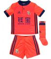 Equipaciones Oficiales Fútbol - Adidas Real Sociedad Kit Segunda 2017/2018 naranja