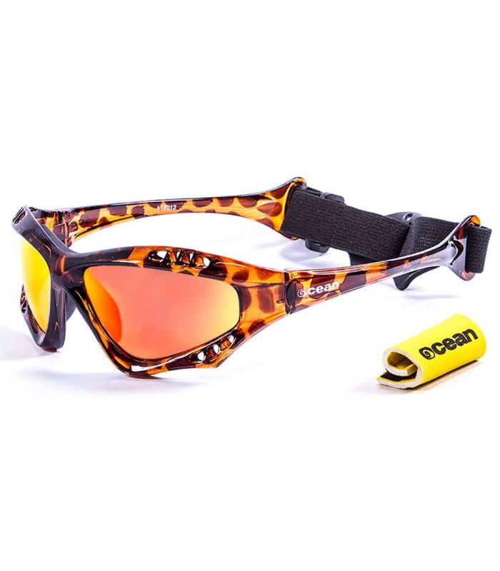 Ocean Australia Shiny Brown / Revo - Sunglasses Sport