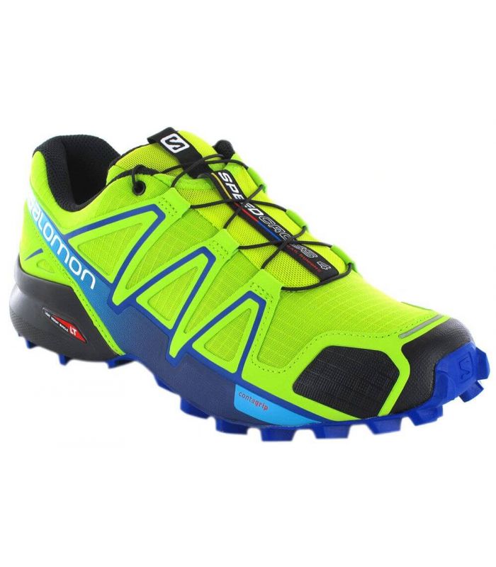 Salomon Speedcross 4 Lima - Zapatillas Trail Running Hombre l