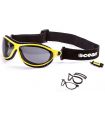 Ocean Fire Earth Shiny Yellow / Smoke - ➤ Sunglasses for Sport