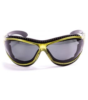 Sunglasses Sport Ocean Fire Earth Shiny Green / Smoke