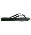 Havaianas Slim Brazil Logo Black - Shop Sandals / Flip Flops