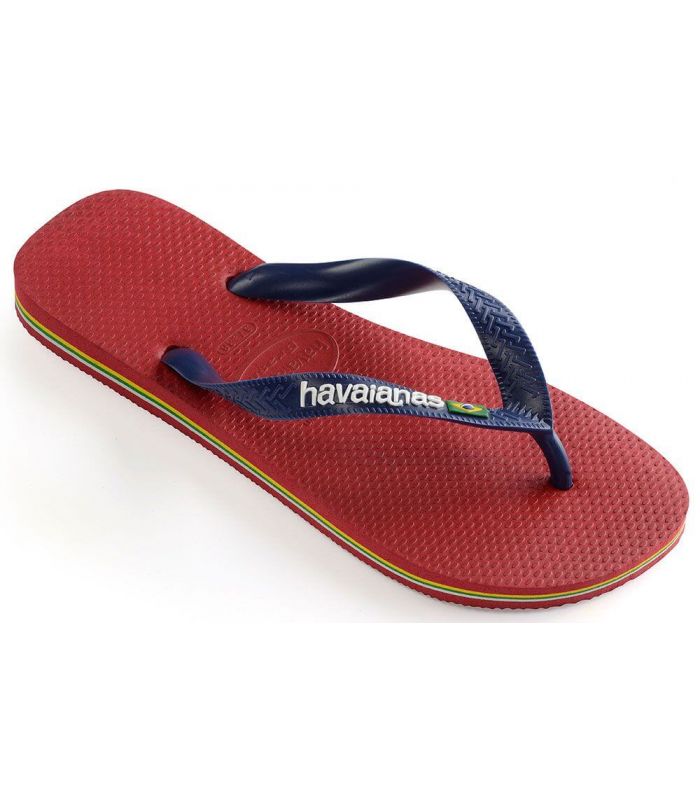 Havaianas Brasil Logo Rojo - Shop Sandals / Flip-Flops Man