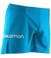 Salomon S-Lab Court De 6 Bleu - Pantalon Technique Trail Running
