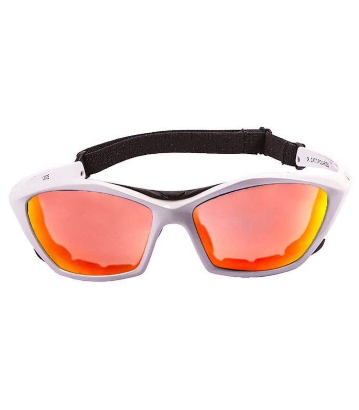 Ocean Lake Garda Shiny White / Revo - ➤ Sunglasses for Sport