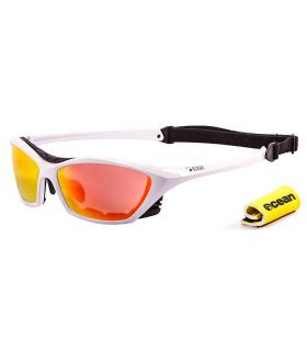 Gafas de Sol Deportivas Ocean Lake Garda Shiny White / Revo