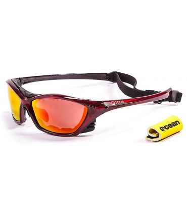 Ocean Lake Garda Shiny Red / Revo - ➤ Sunglasses for Sport