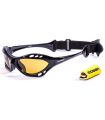 Ocean Cumbuco Shiny Black / Yellow - ➤ Sunglasses for Sport