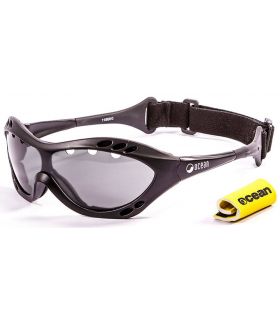 Gafas de Sol Deportivas Ocean Costa Rica Mate Black / Smoke