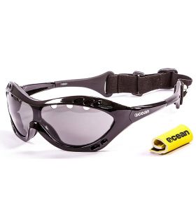 Gafas de Sol Deportivas Ocean Costa Rica Shiny Black / Smoke