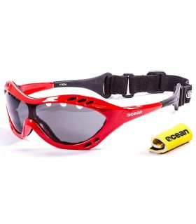 Gafas de Sol Deportivas Ocean Costa Rica Shiny Red / Smoke