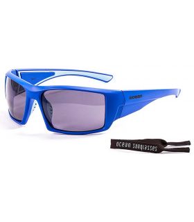 Sunglasses Sport Ocean Aruba Matte Blue / Smoke
