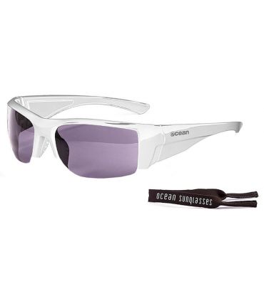 Ocean Guadalupe Shiny White / Smoke - ➤ Sunglasses for Sport