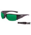 Running sunglasses Ocean Guadalupe Matte Black / Revo Green