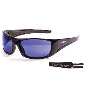 Gafas de Sol Deportivas Ocean Bermuda Shiny Black / Revo Blue