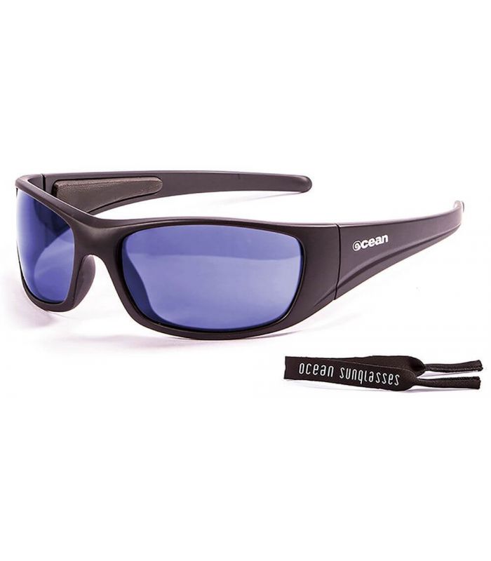 Gafas de Sol Deportivas - Ocean Bermuda Mate Black / Revo Blue negro
