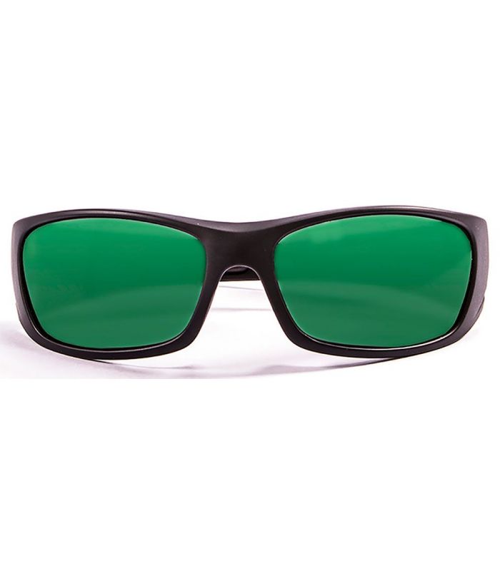 Ocean Bermuda Matte Black / Revo Green - ➤ Sunglasses for Sport