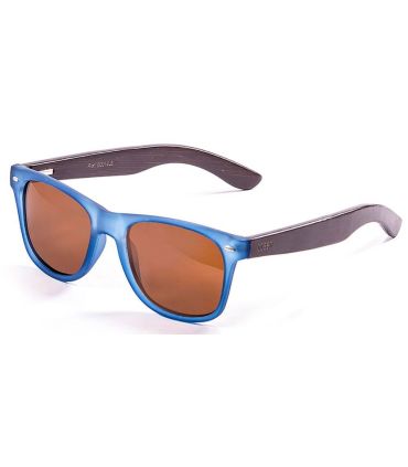 Gafas de sol Ocean Beach Wood 50010.5 con montura de bambú ligero y protección anti-impacto.
