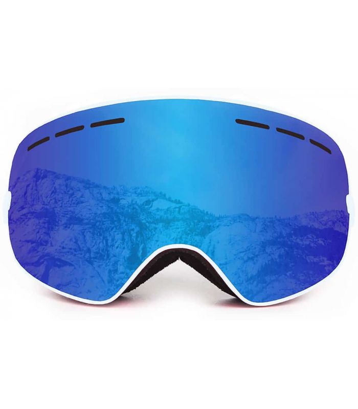 Mascaras de Esquí y Snowboard - Ocean Cervino Revo Blue Black azul