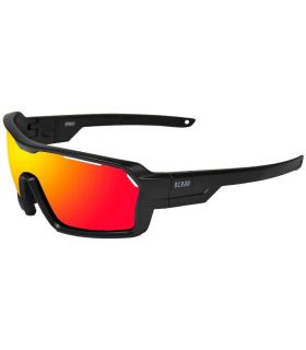 Gafas de Sol Sport - Ocean Chamaleon Shinny Black / Red Revo negro