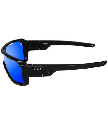 Gafas de Sol Deportivas Ocean Chamaleon Shinny Black / Revo Blue