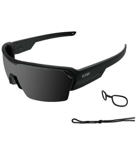 Gafas de Sol Deportivas Ocean Race Matte Black / Smoke