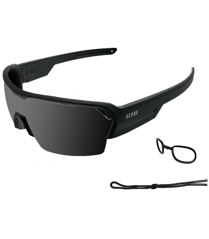 Ocean Race Matte Black / Smoke - Sunglasses Sport