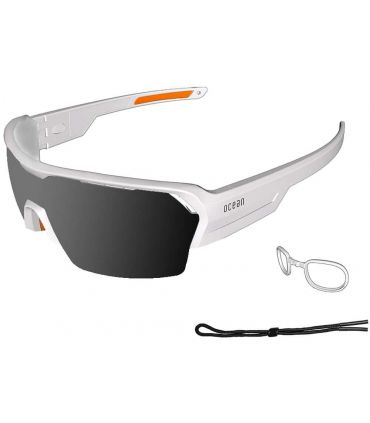 Ocean Race Matte White / Smoke - ➤ Sunglasses for Sport
