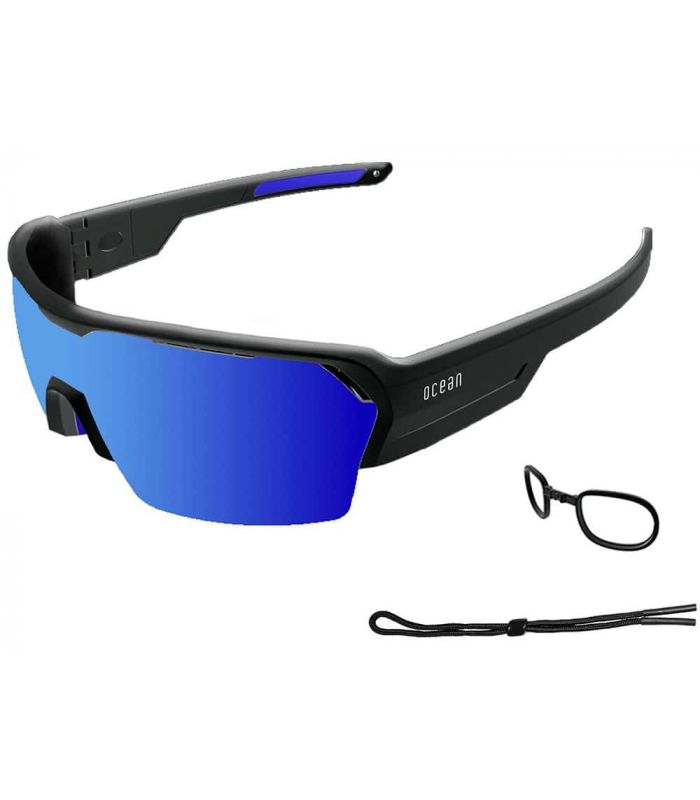 Ocean Race Shinny Noir / Revo Bleu - Gafas de Sol Sport