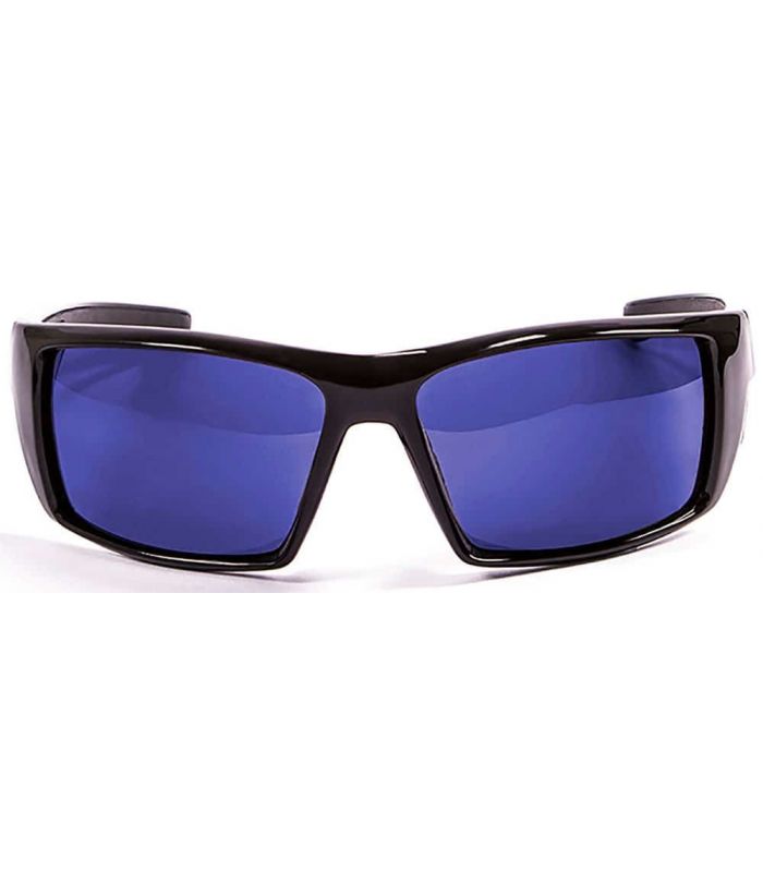 Gafas de Sol Sport - Blueball Monaco Shiny Black / Revo Blue negro