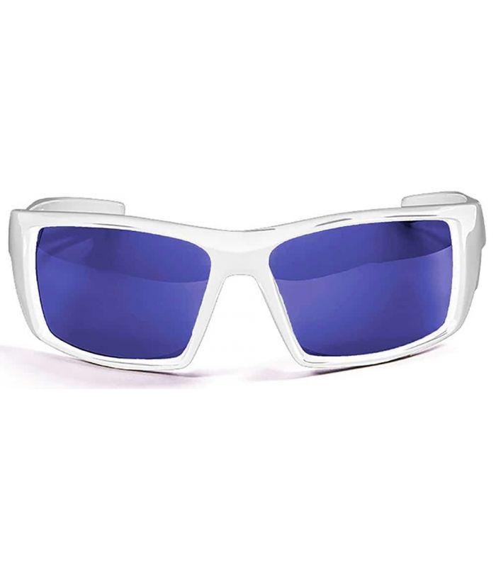 Gafas de Sol Deportivas - Blueball Monaco Shiny White / Revo Blue blanco