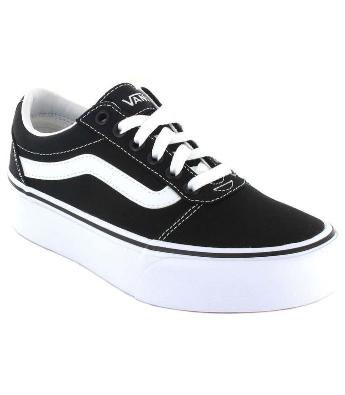 Vans Ward Plataforma Calzado Mujer negro l Todo-Deporte.com