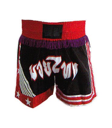 Pantalones Boxeo - Thai - Fullcontact - Pantalon Thai negro Boxeo