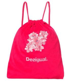 Unequal Camo Flower Gymsac - Backpacks-Bags