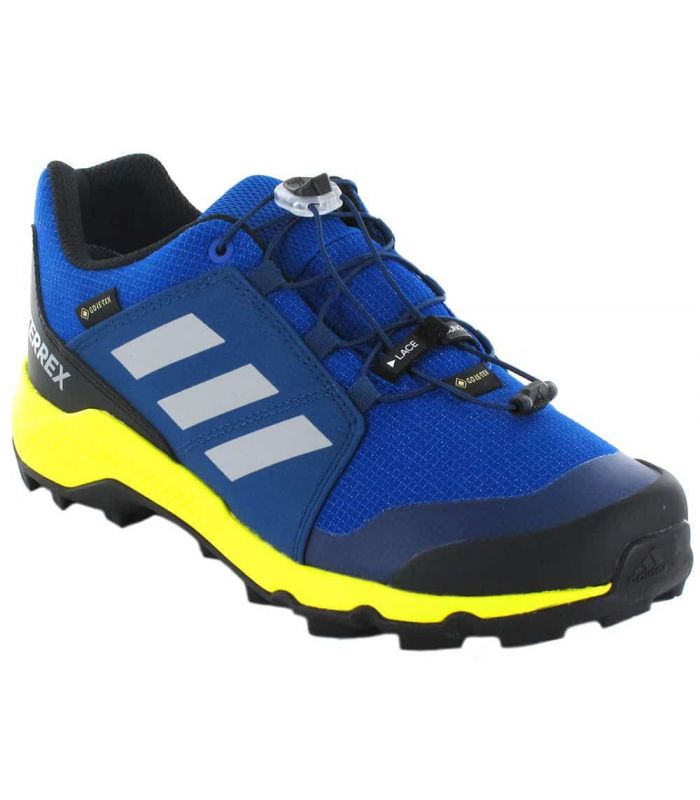 Zapatillas Trekking Niño - Adidas Terrex Gore-Tex K Azul azul Calzado Montaña