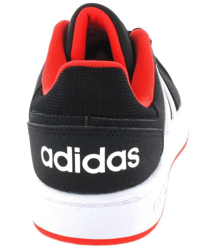 Calzado Casual Junior - Adidas Hoops 2.0 K Negro negro Lifestyle