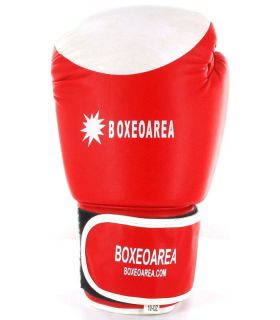 Boxing gloves BoxeoArea 124 Red - Boxing gloves