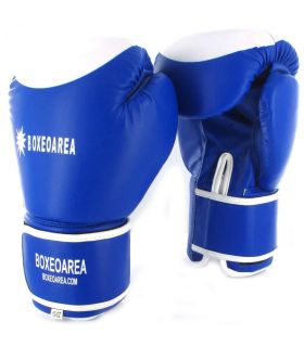 Guantes de Boxeo BoxeoArea 124 Azul - gants de boxe