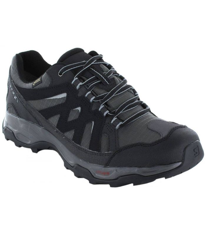 Zapatillas Trekking Hombre - Salomon Effect Gore-Tex gris Calzado Montaña