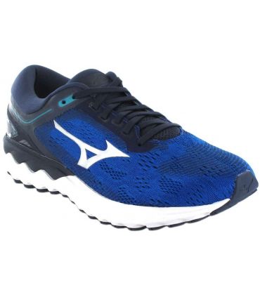 Zapatillas Running Hombre - Mizuno Wave Skyrise azul Zapatillas Running