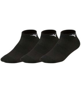 Calcetines Running - Mizuno Calcetines Training Mid 3P Negro negro Zapatillas Running