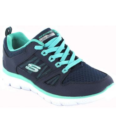 Calzado Casual Mujer - Skechers New World gris Lifestyle