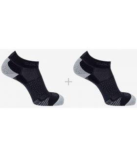 Calcetines Running Salomon Calcetines Running Cros 2 Pack Negro