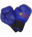 Boxing gloves BoxeoArea 1805 Blue Leather