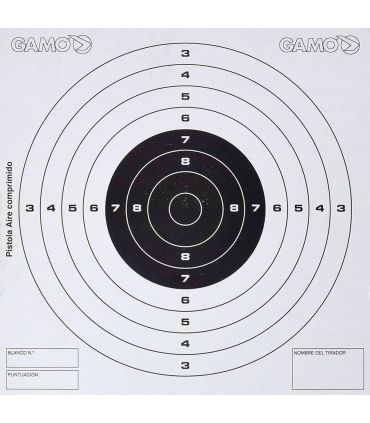 Municion - Gamo 50 Dianas Competición Pistola blanco Carabinas, pistolas