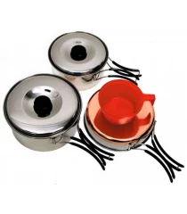 Platos, cubiertos, vasos Fox Kid Cazuelas