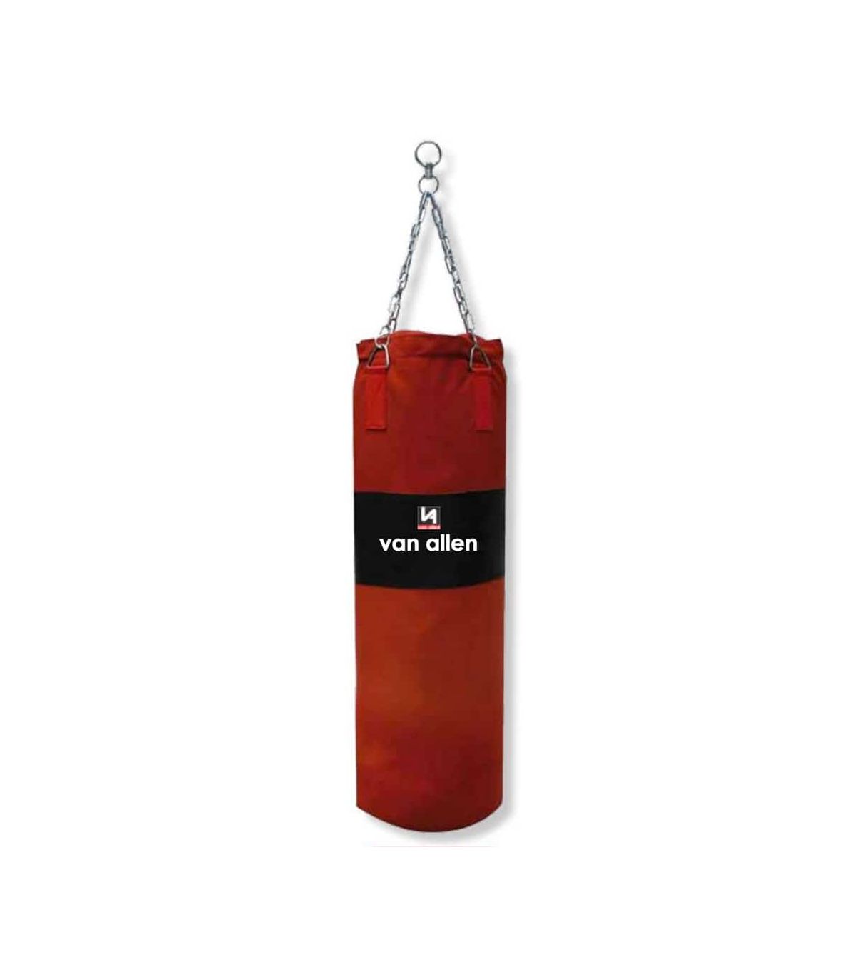 Sacos Boxeo Saco Lona Boxeo Rojo-Negro