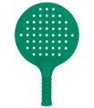 Pelle De Ping-Pong Antivandalica Vert - Palas Tenis Mesa